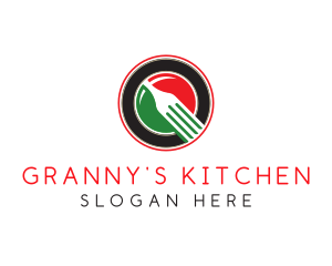 Italian Fork Restaurant  logo design