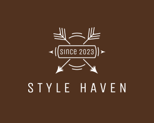 Store - Hipster Tribal Arrow logo design
