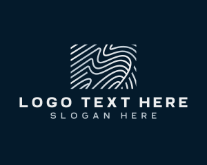 Multimedia - Abstract Wave Pattern logo design