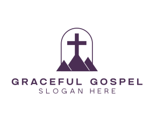Gospel - Summit Cross Faith logo design