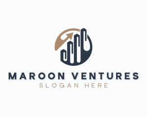 Finance Graph Investment logo design