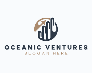 Finance Graph Investment logo design