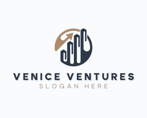 Finance Graph Investment logo design