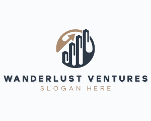 Finance Graph Investment logo design