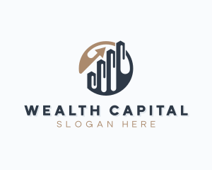 Finance Graph Investment logo design