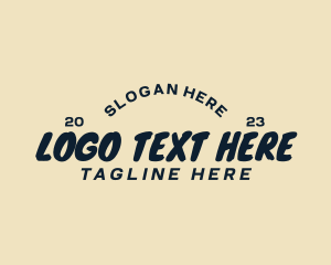 Simple Casual Brand Logo