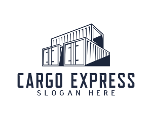 Cargo - Storage Cargo Container logo design