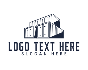 Storage Cargo Container  Logo