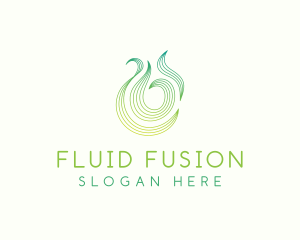 Creative Liquid Wave logo design