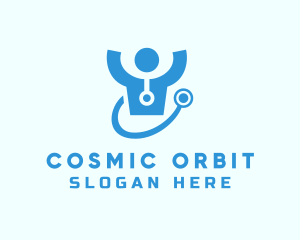 Doctor Stethoscope Checkup logo design