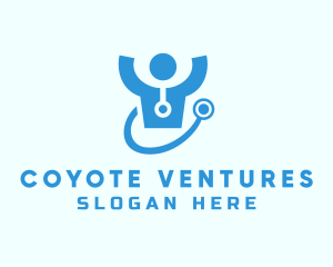 Doctor Stethoscope Checkup logo design