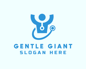 Doctor Stethoscope Checkup logo design