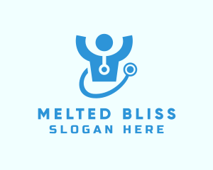 Doctor Stethoscope Checkup logo design