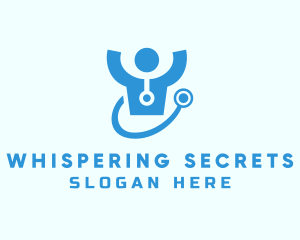 Doctor Stethoscope Checkup logo design