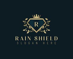 Luxury Diamond Crest logo design