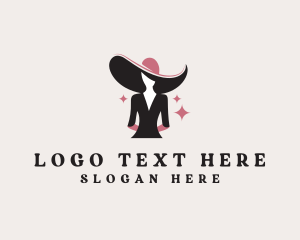 Luxury - Classy Fashionista Woman logo design