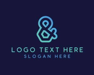 Modern - Stylish Ampersand Firm logo design