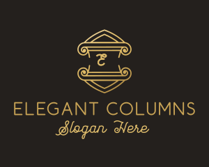 Luxury Elegant Crest Boutique  logo design