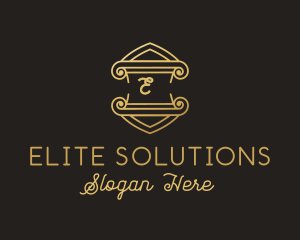 Executive - Luxury Elegant Crest Boutique logo design