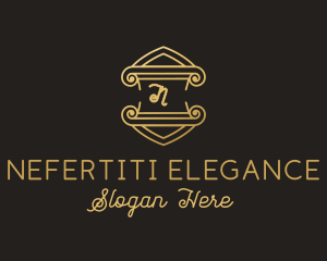 Luxury Elegant Crest Boutique  logo design