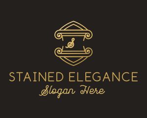 Luxury Elegant Crest Boutique  logo design