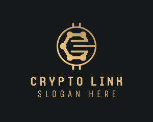 Technology Coin Crypto logo design