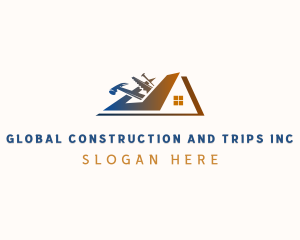 Construction Carpentry Handyman logo design