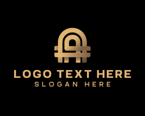 Marketing - Startup Media Company Letter A logo design