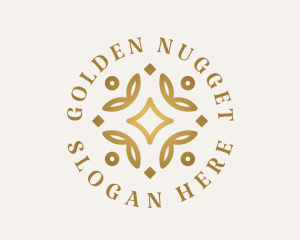 Golden Wellness Boutique  logo design