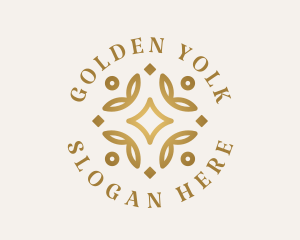 Golden Wellness Boutique  logo design