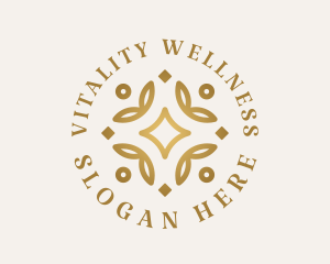 Golden Wellness Boutique  logo design