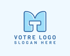 Plumber - Blue Hygiene Letter MT logo design