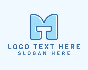 Hygiene - Blue Hygiene Letter MT logo design