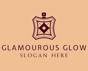 Glamourous - Deluxe Fragrance Perfume logo design