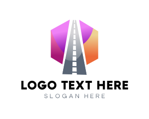 Road - Road Highway Travel logo design