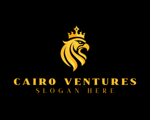 Luxury Eagle Crown  logo design