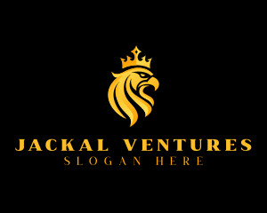 Luxury Eagle Crown  logo design