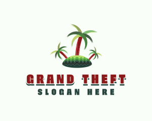 Tropical Island Trees Logo