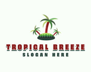 Filipino - Tropical Island Trees logo design