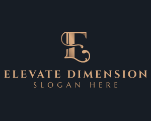 Luxury Vintage Boutique logo design