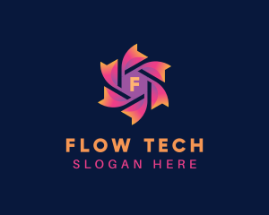 Creative Flower Startup logo design