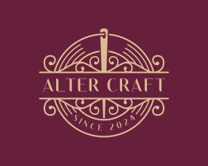 Needlecraft Tailor Alteration logo design