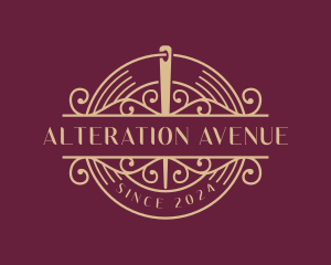 Needlecraft Tailor Alteration logo design