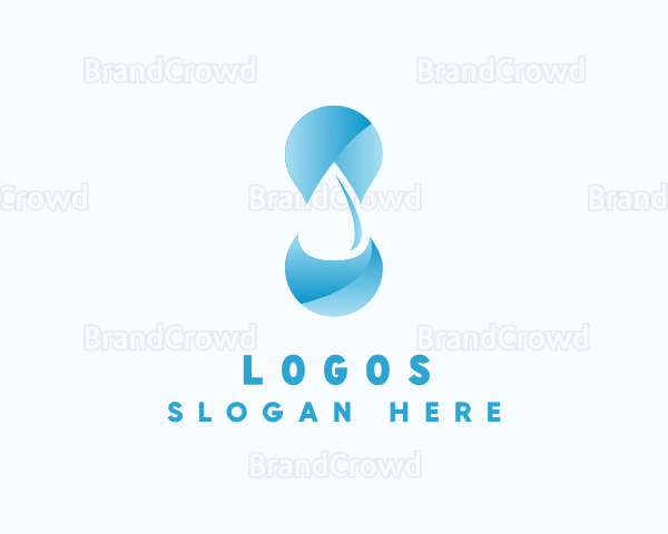 Water Supply Droplet Logo