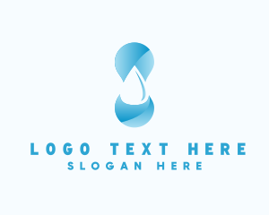 Liquid - Water Supply Droplet logo design