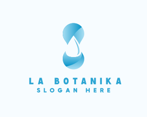 Essential Oil - Water Supply Droplet logo design