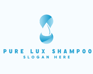 Shampoo - Water Supply Droplet logo design