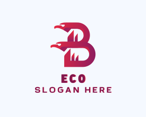 Eagle Head Letter B Logo