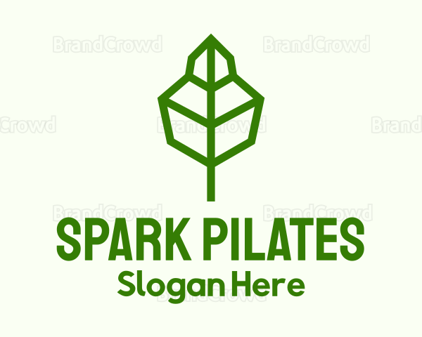 Natural Tree Leaf Logo