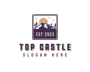 Mountain Outdoor Adventure Logo